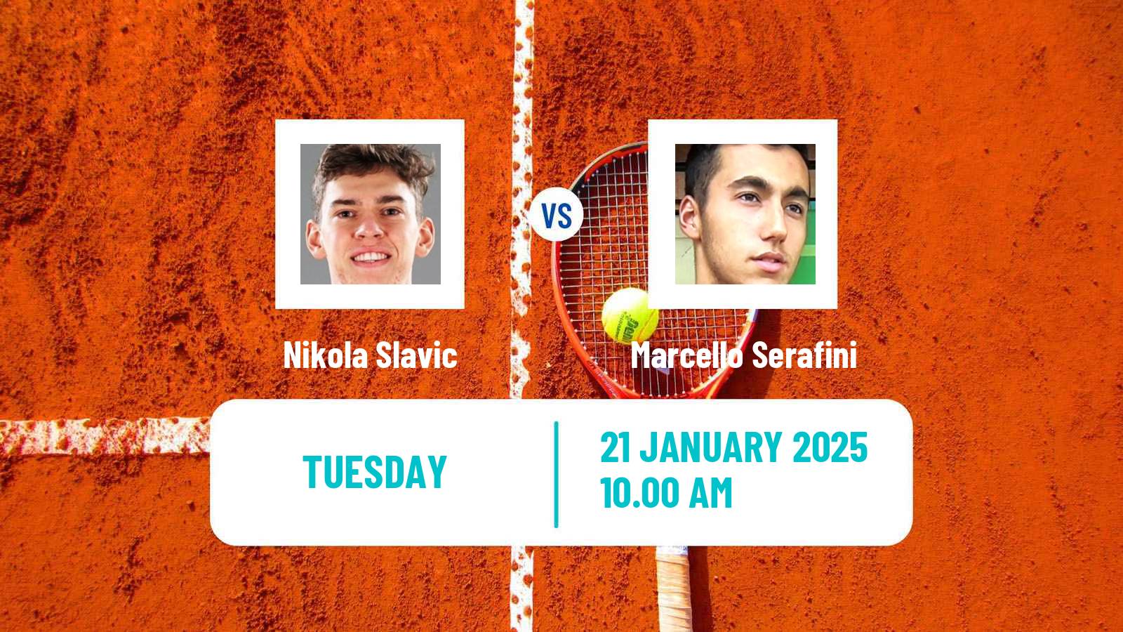 Tennis ITF M25 Sunderland Men Nikola Slavic - Marcello Serafini