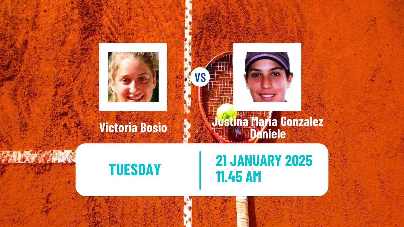 Tennis ITF W35 Buenos Aires 2 Women Victoria Bosio - Justina Maria Gonzalez Daniele