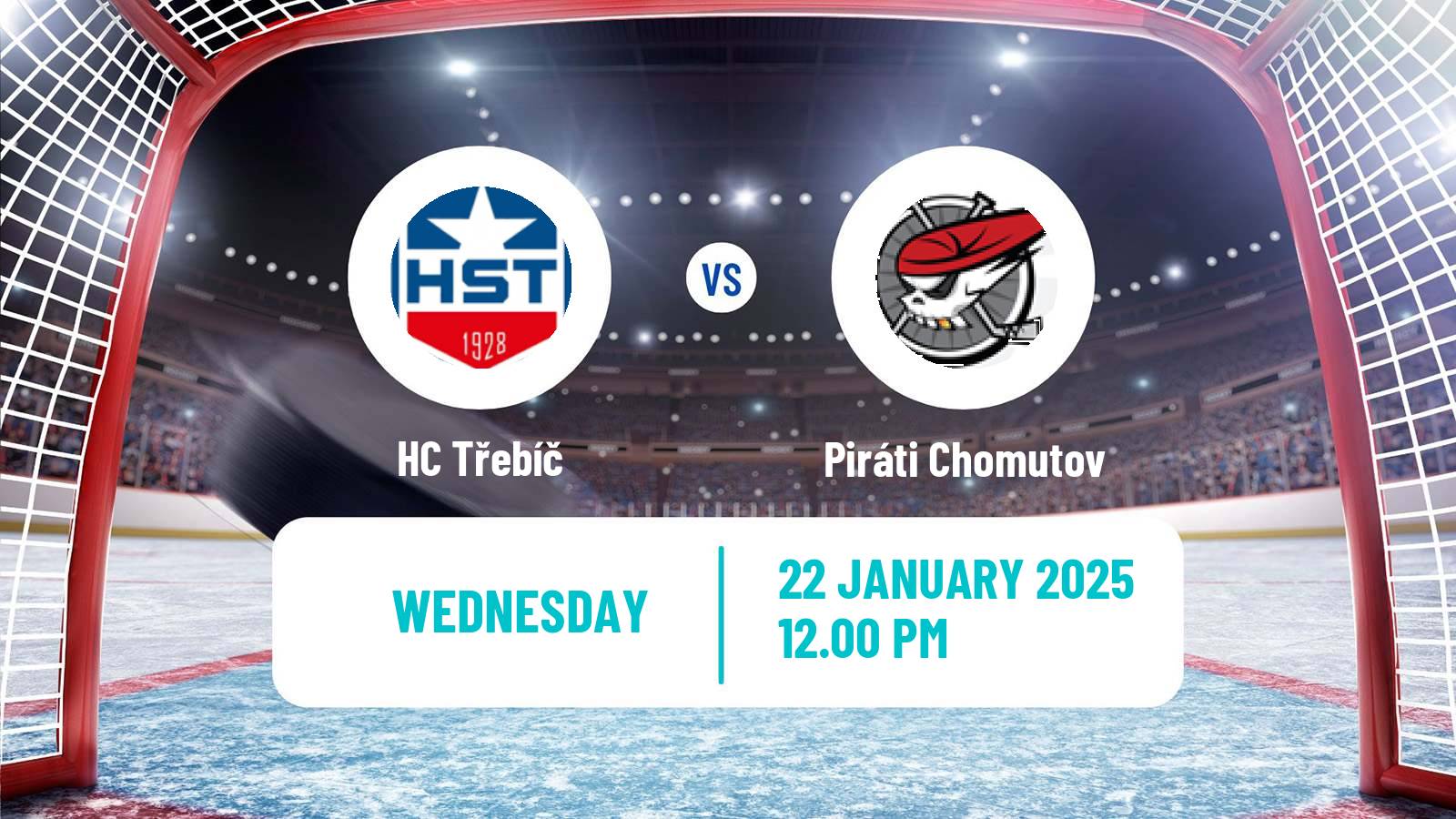 Hockey Czech Chance Liga Třebíč - Piráti Chomutov