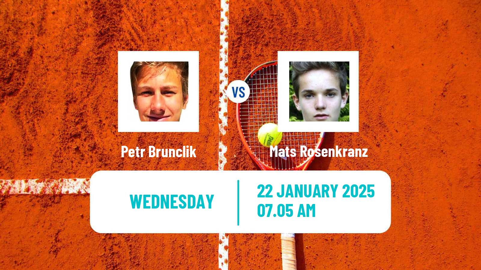 Tennis ITF M25 Nussloch Men Petr Brunclik - Mats Rosenkranz