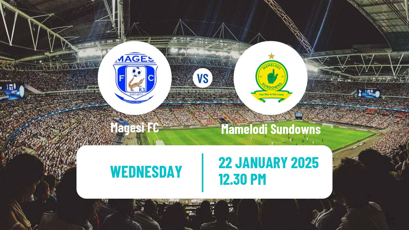 Soccer South African Premier Soccer League Magesi - Mamelodi Sundowns