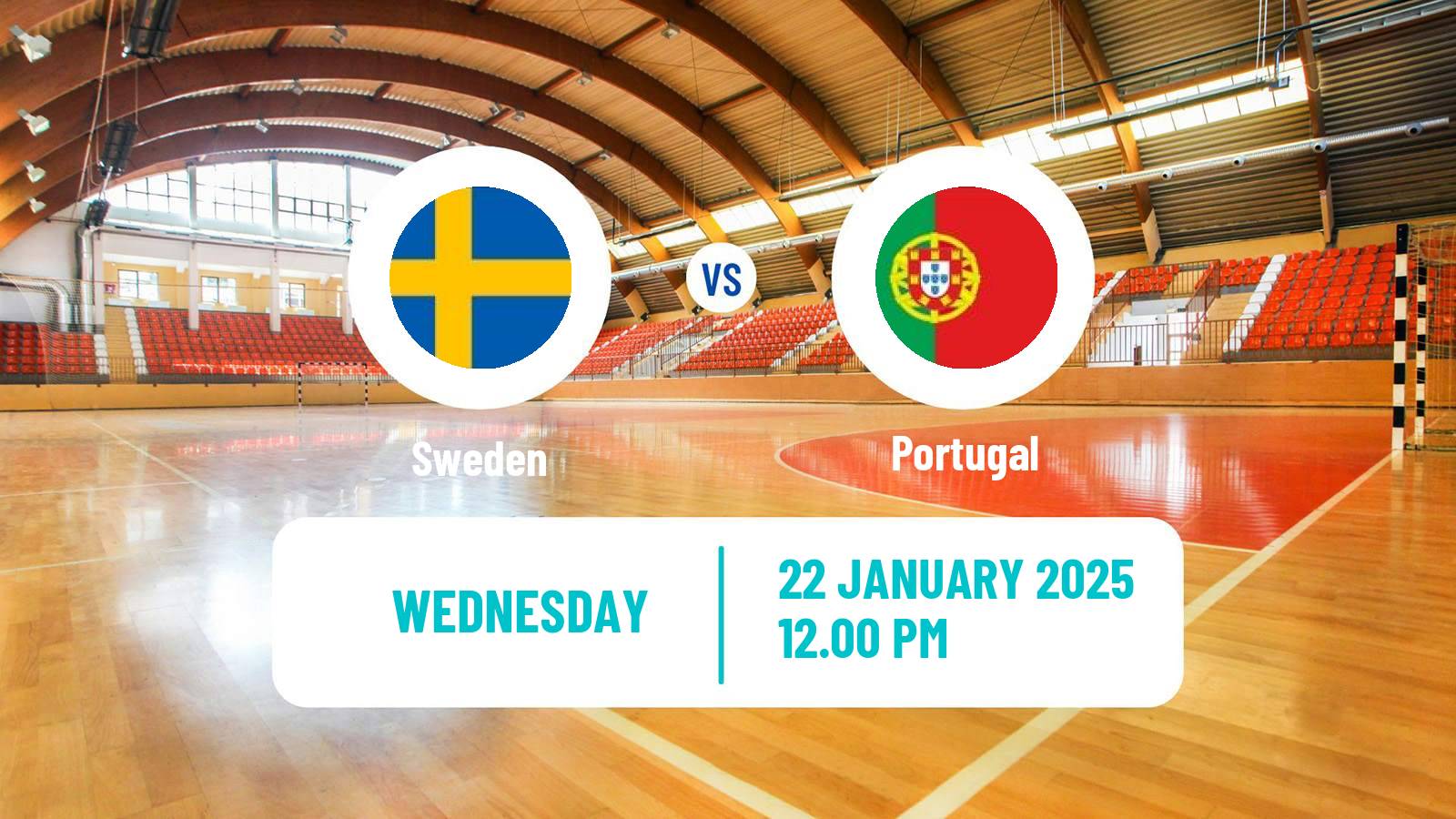 Handball Handball World Championship Sweden - Portugal