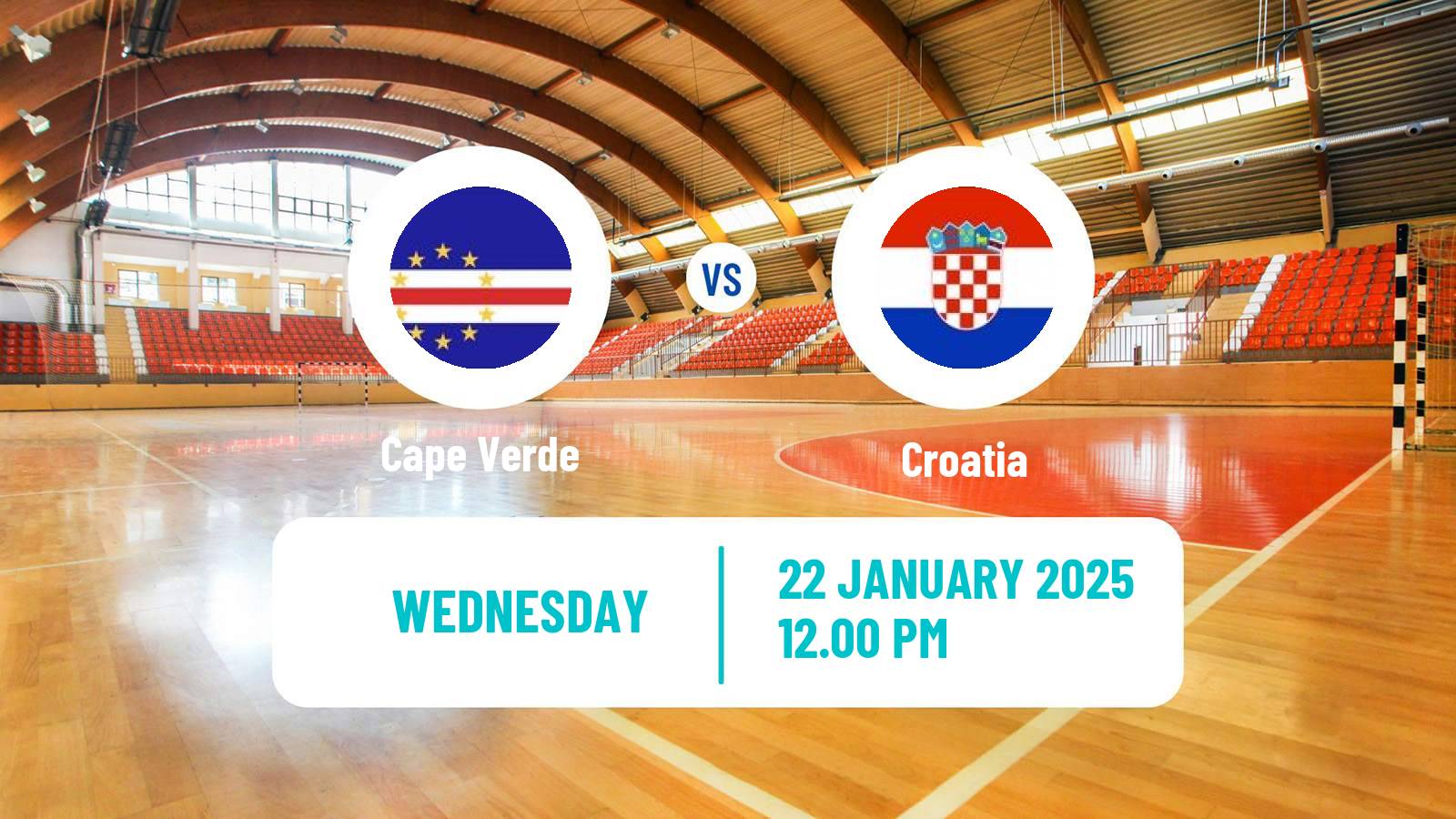 Handball Handball World Championship Cape Verde - Croatia