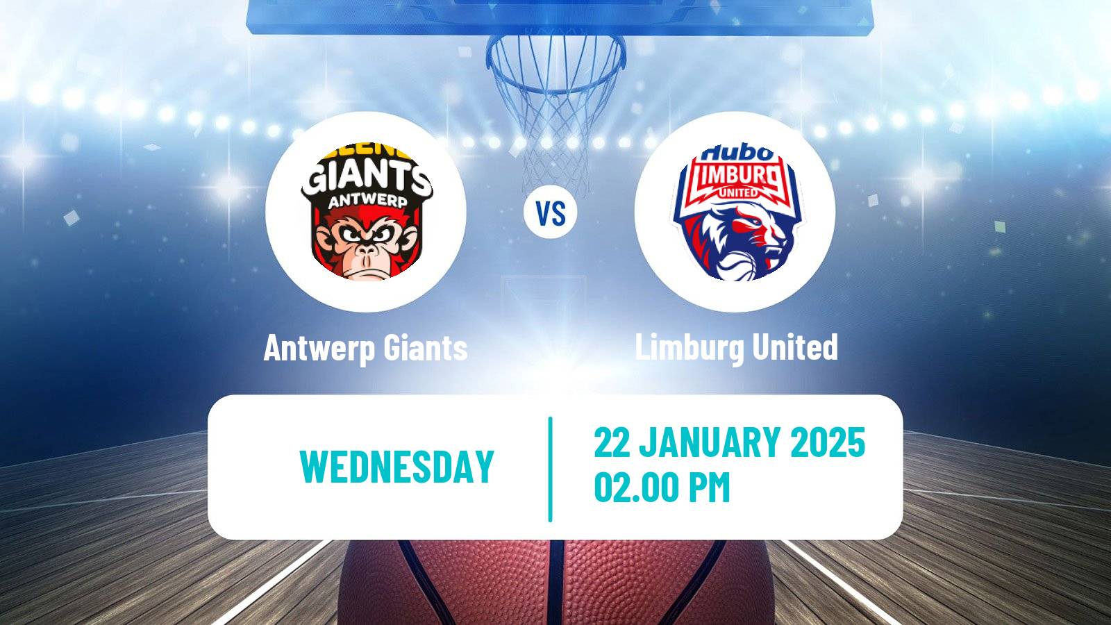 Basketball BNXT League Antwerp Giants - Limburg United