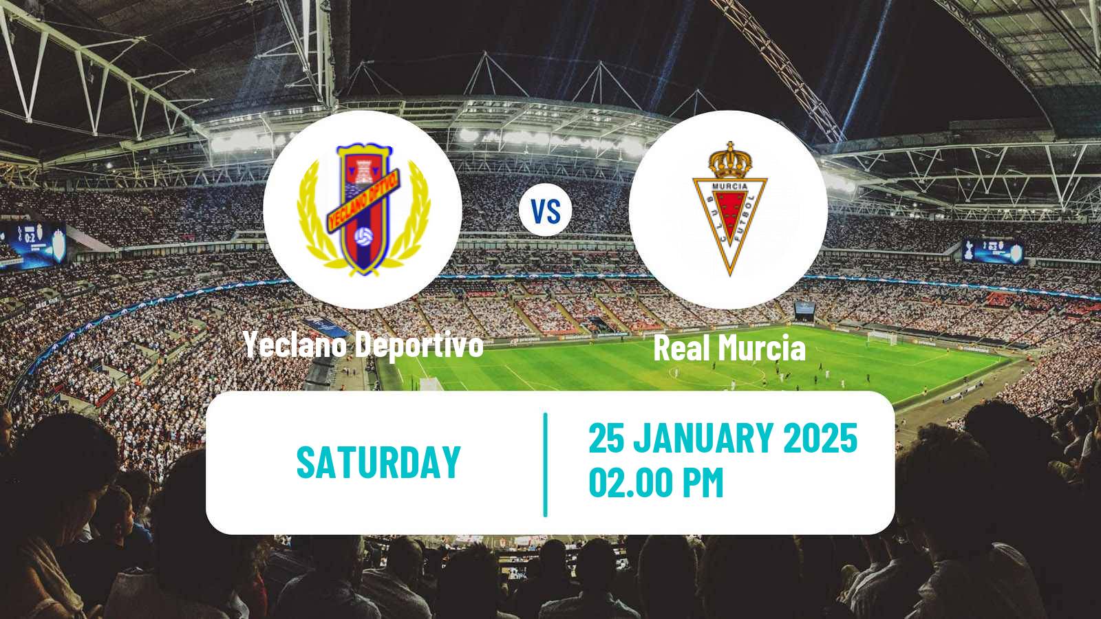 Soccer Spanish Primera RFEF Group 2 Yeclano Deportivo - Real Murcia