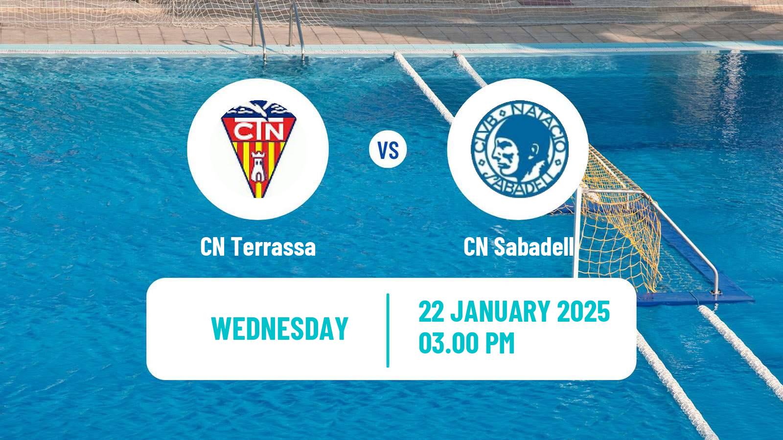 Water polo Spanish Liga Premaat Terrassa - Sabadell