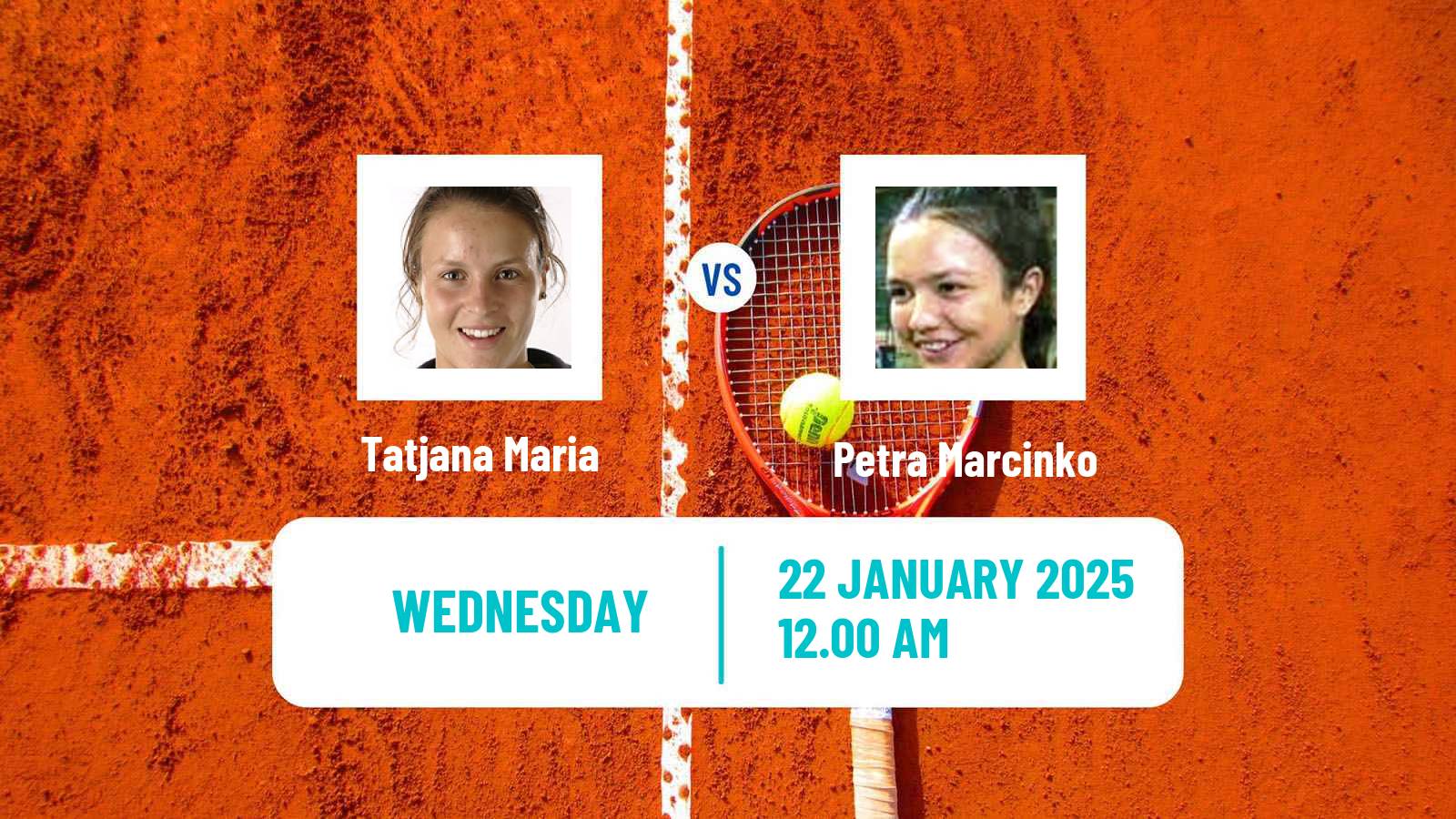 Tennis ITF W100 Bengaluru Women 2025 Tatjana Maria - Petra Marcinko