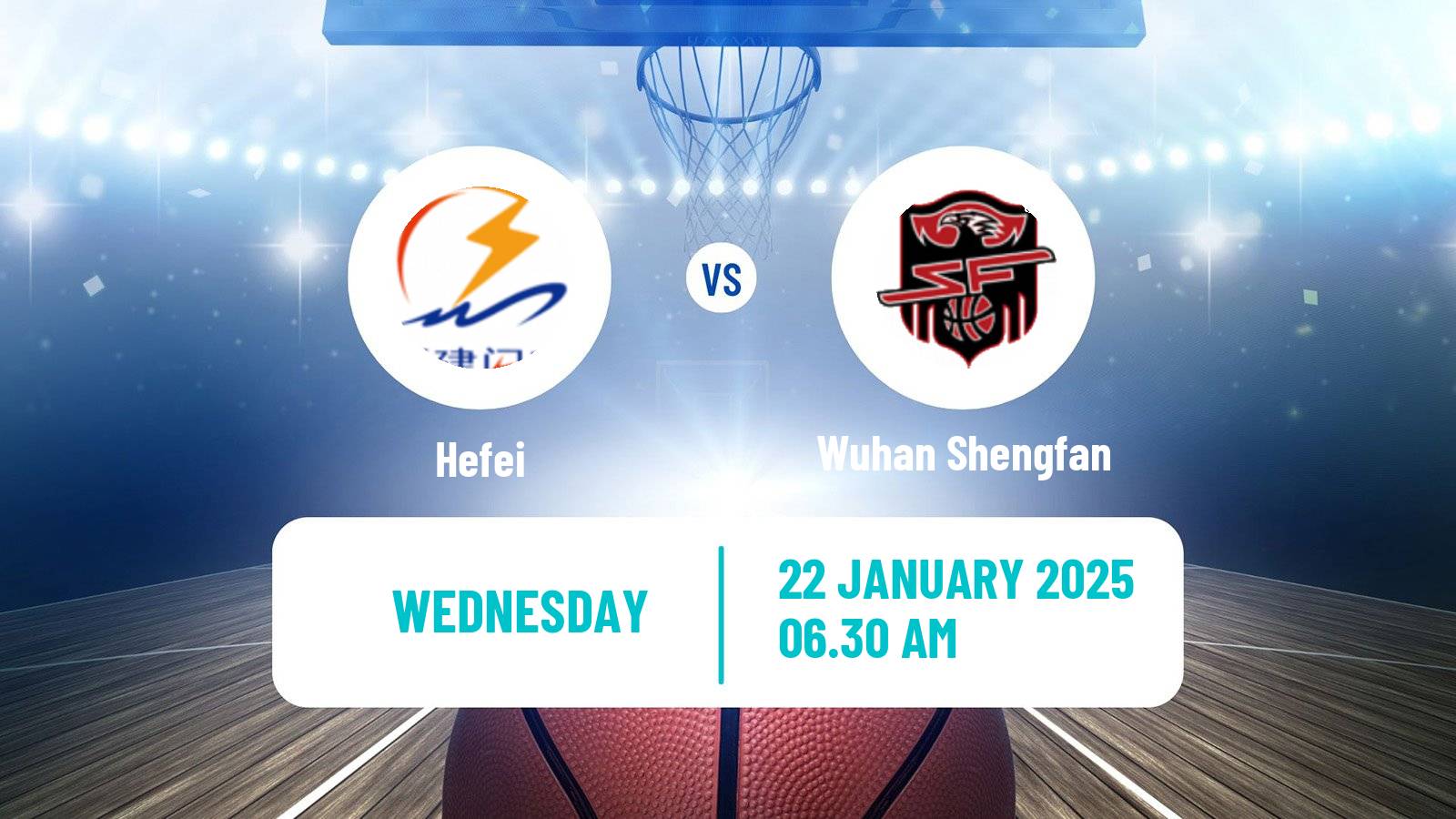 Basketball WCBA Hefei - Wuhan Shengfan