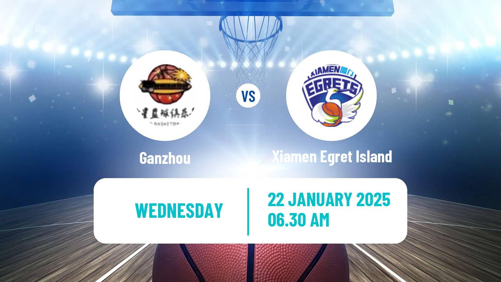 Basketball WCBA Ganzhou - Xiamen Egret Island