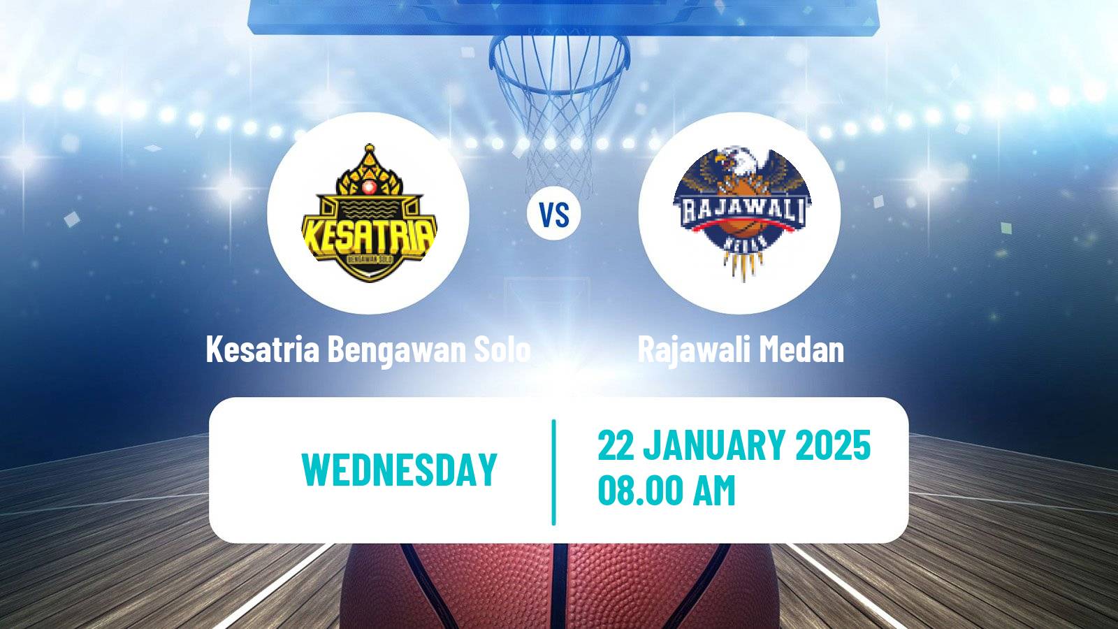 Basketball Indonesian IBL Kesatria Bengawan Solo - Rajawali Medan