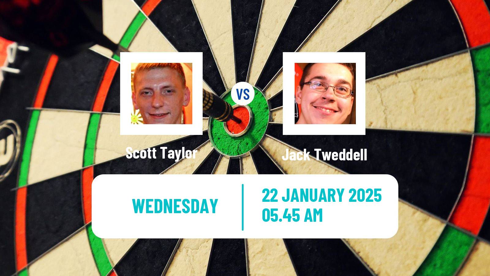 Darts Modus Super Series Scott Taylor - Jack Tweddell