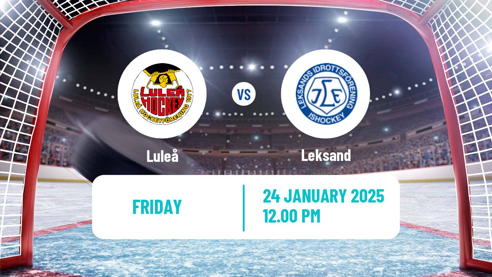 Hockey Swedish SDHL Women Luleå - Leksand