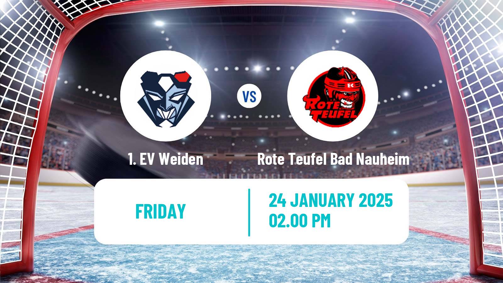 Hockey German DEL2 Weiden - Rote Teufel Bad Nauheim