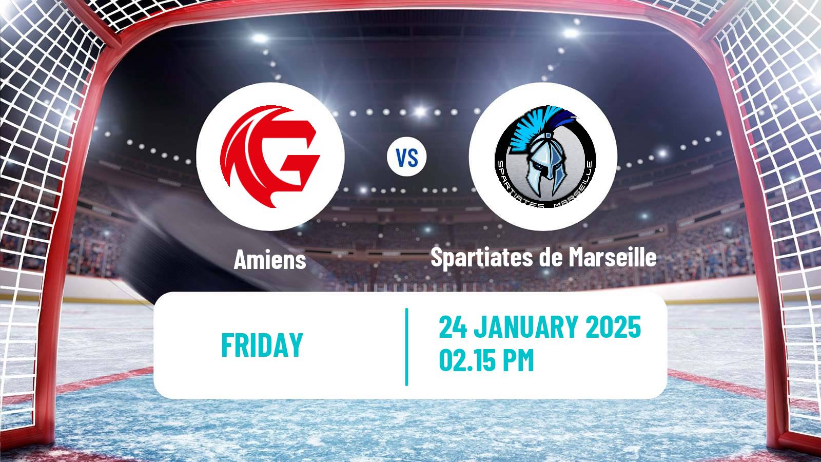 Hockey French Ligue Magnus Amiens - Spartiates de Marseille