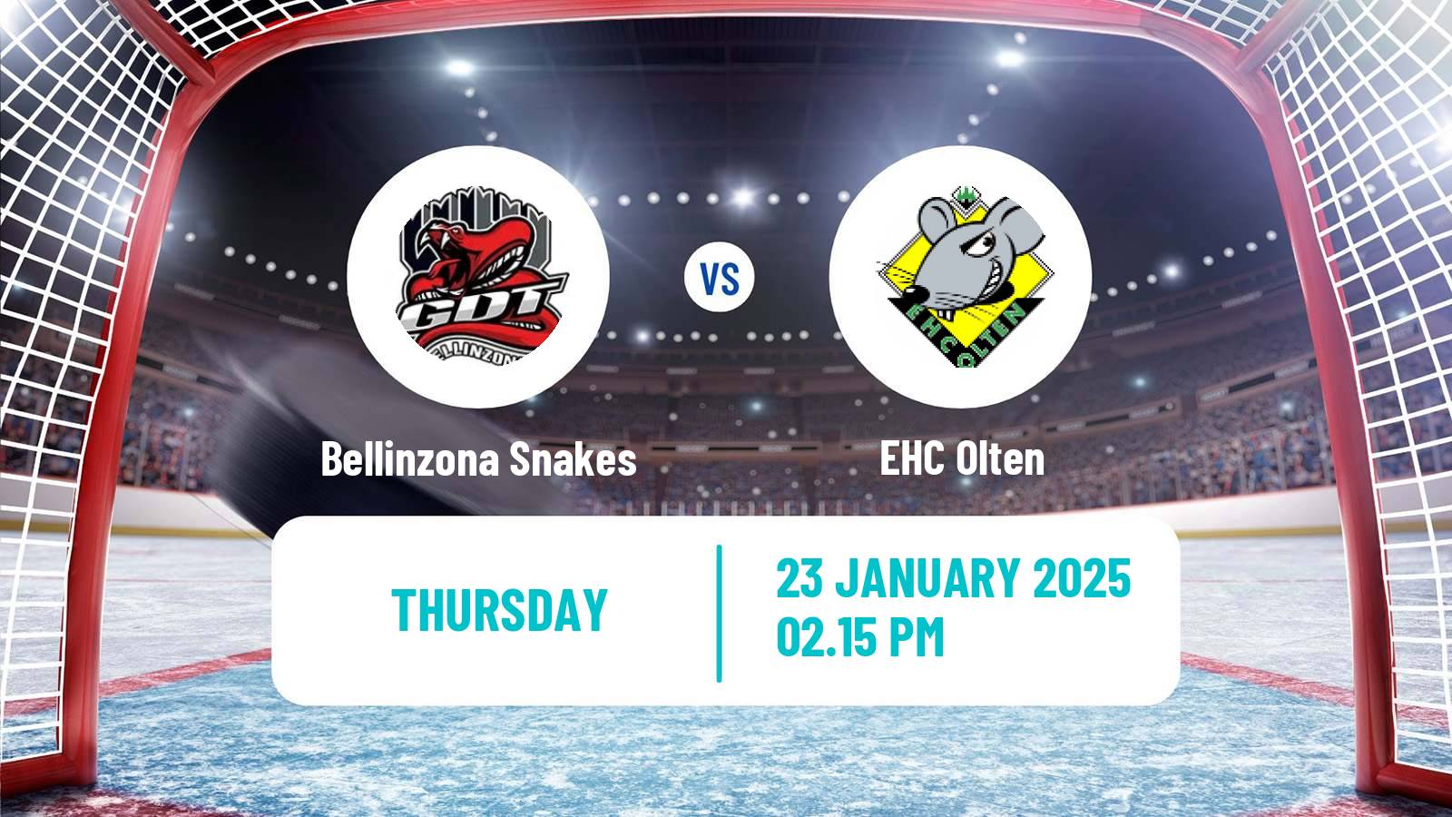 Hockey Swiss League Hockey Bellinzona Snakes - Olten