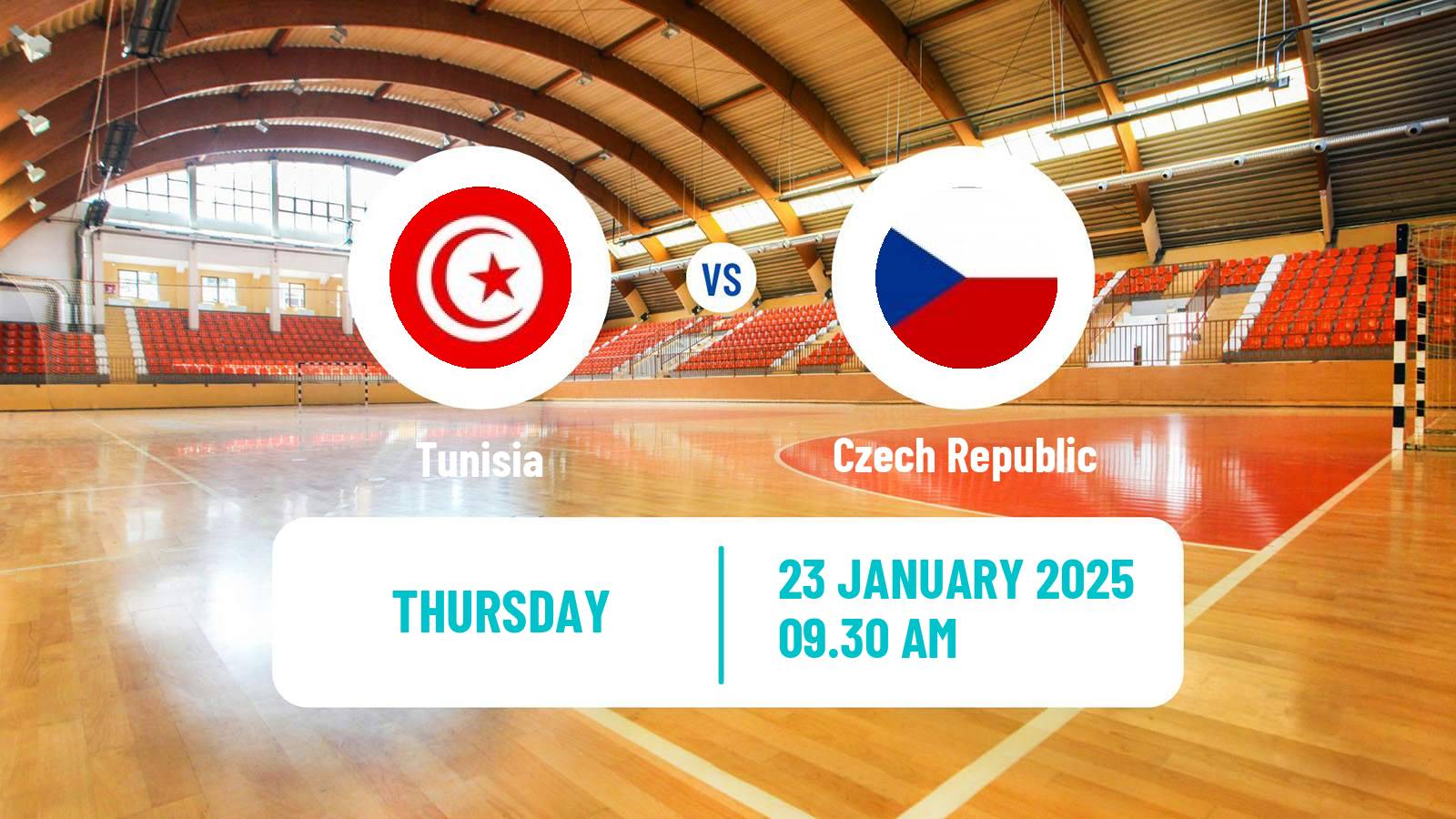 Handball Handball World Championship Tunisia - Czech Republic