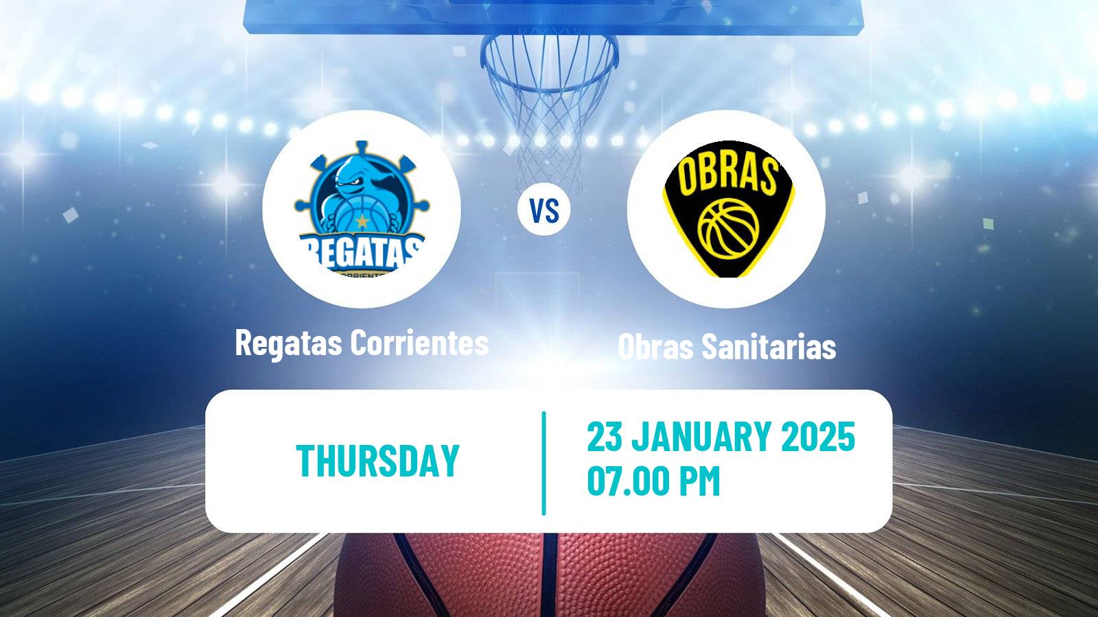 Basketball Argentinian LNB Regatas Corrientes - Obras Sanitarias