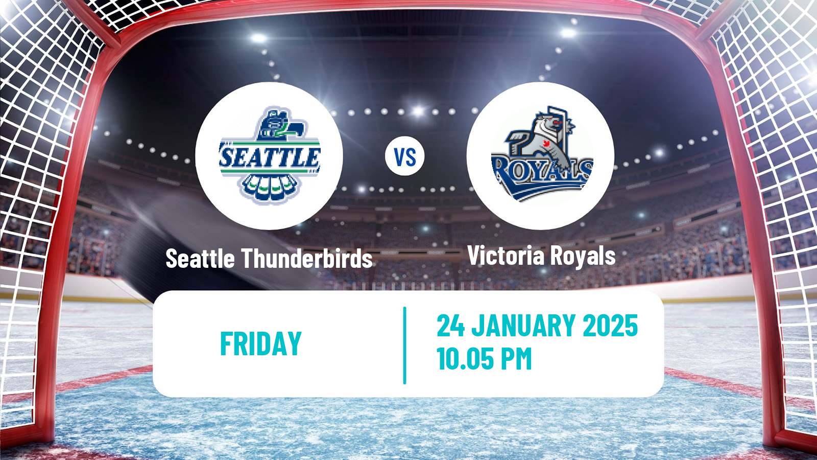 Hockey WHL Seattle Thunderbirds - Victoria Royals