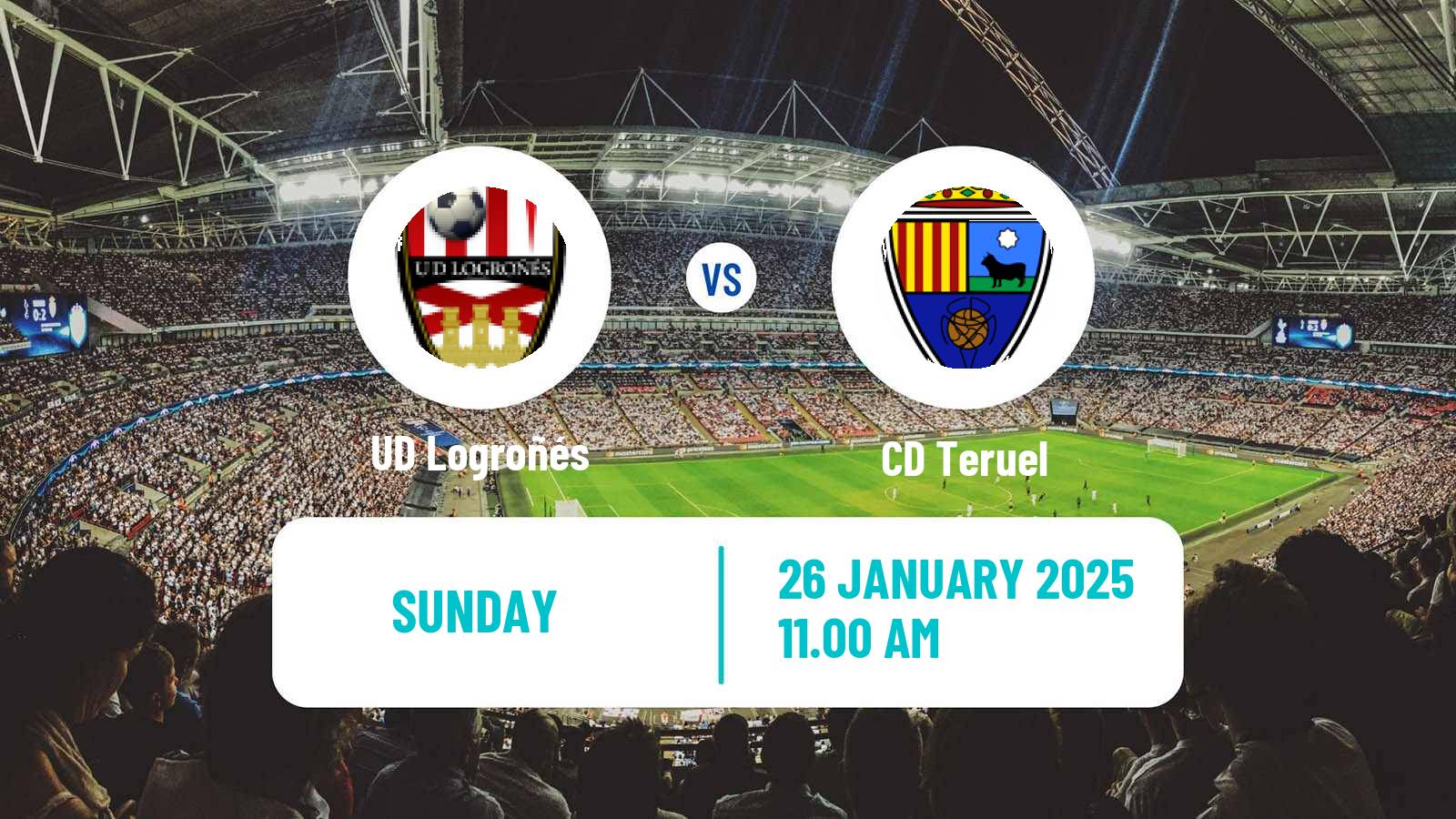 Soccer Spanish Segunda RFEF - Group 2 UD Logroñés - Teruel