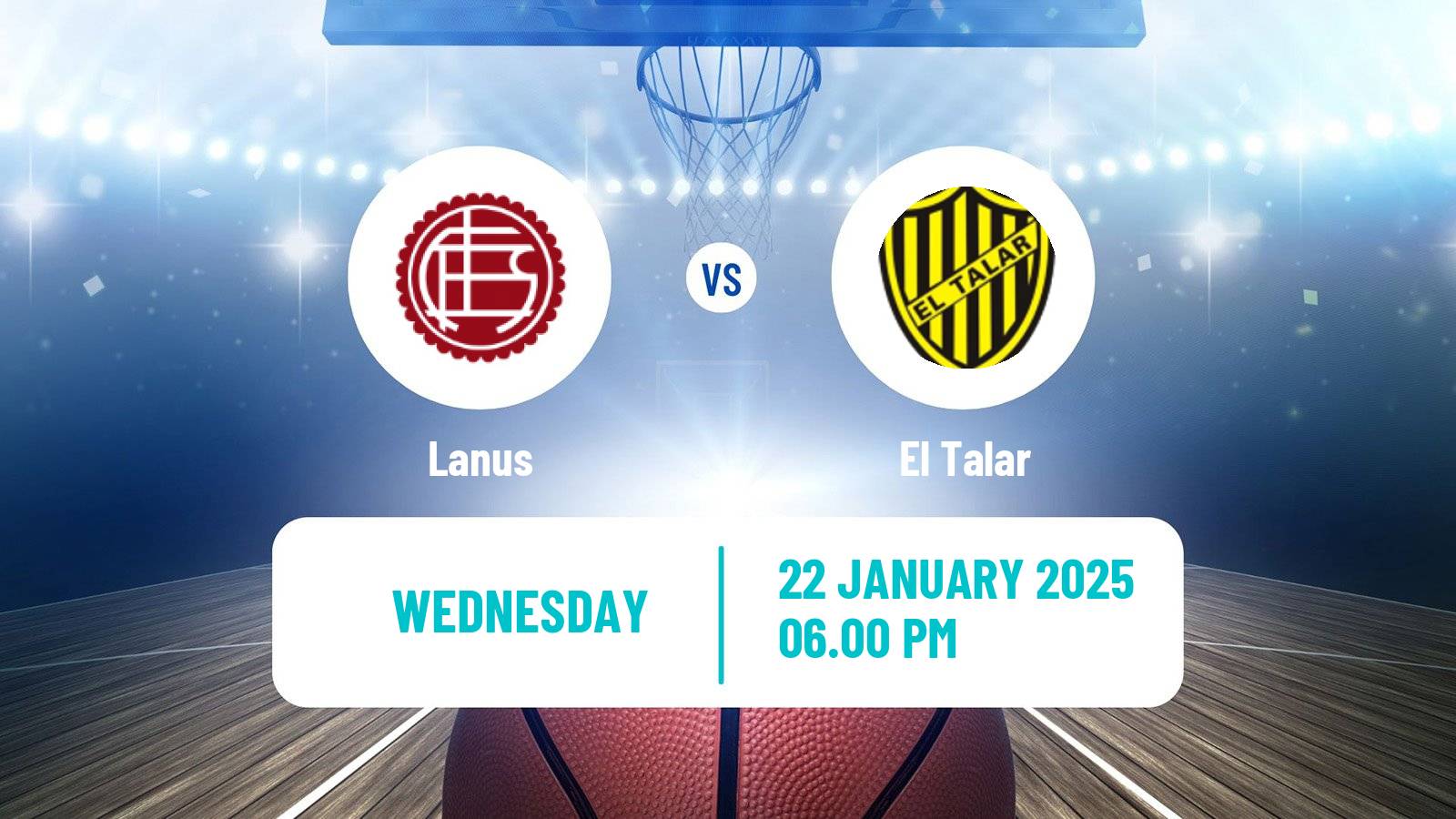 Basketball Argentinian Liga Femenina Basketball Lanus - El Talar