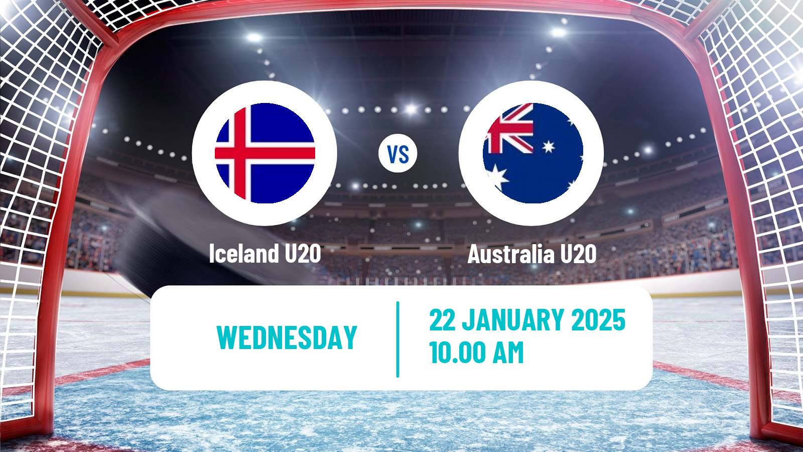 Hockey IIHF World U20 Championship IIB Iceland U20 - Australia U20