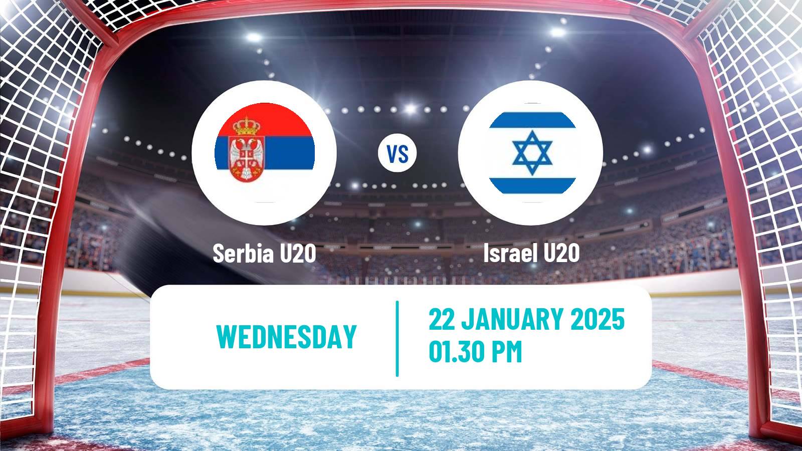 Hockey IIHF World U20 Championship IIB Serbia U20 - Israel U20