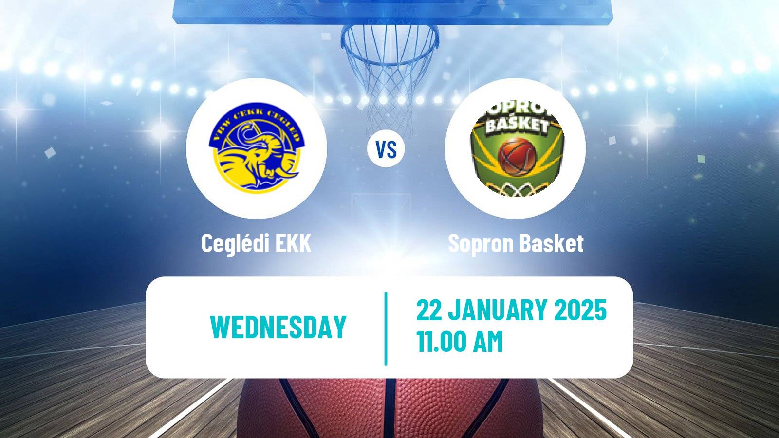 Basketball Hungarian NB I Basketball Women Ceglédi EKK - Sopron Basket