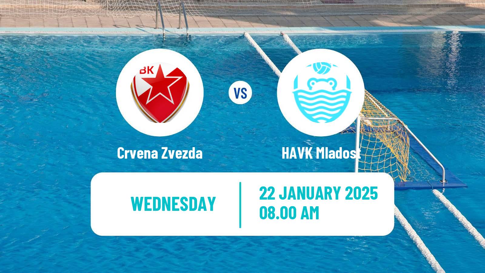 Water polo Serbian Super Liga Water Polo Crvena Zvezda - HAVK Mladost