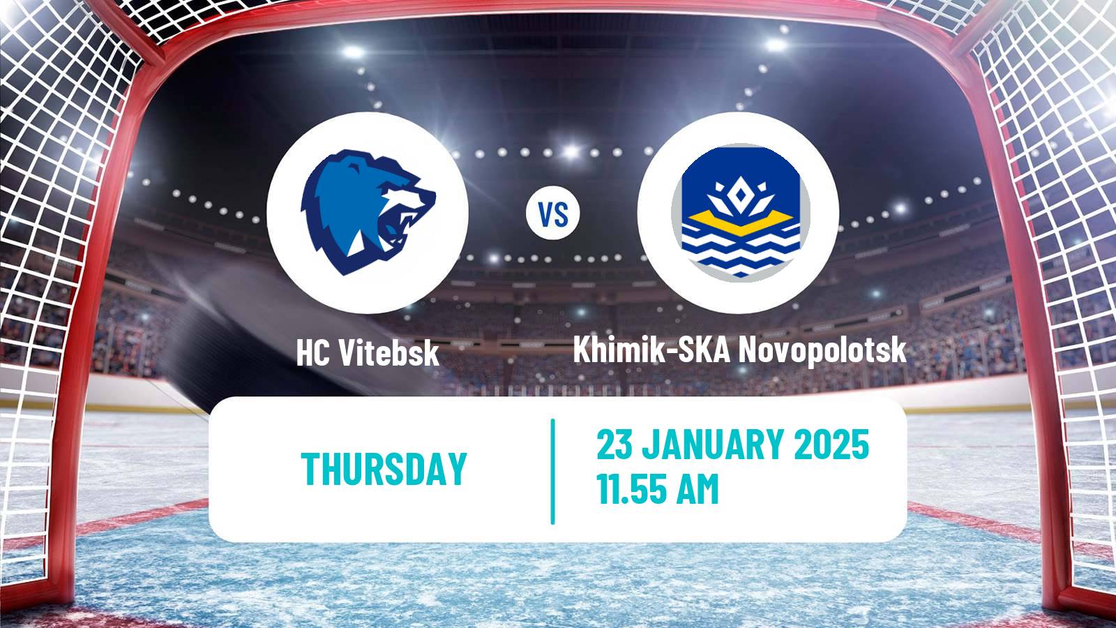 Hockey Belarusian Extraleague Vitebsk - Khimik-SKA Novopolotsk