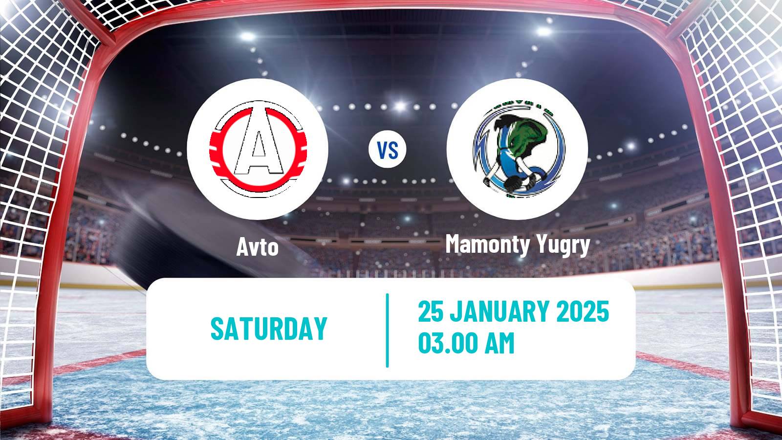 Hockey MHL Avto - Mamonty Yugry