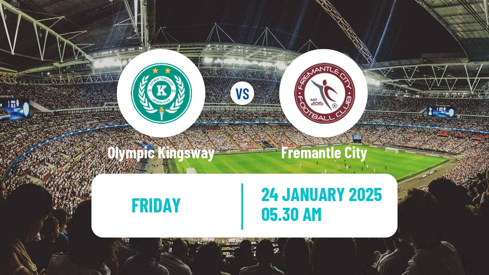 Soccer Club Friendly Olympic Kingsway - Fremantle City