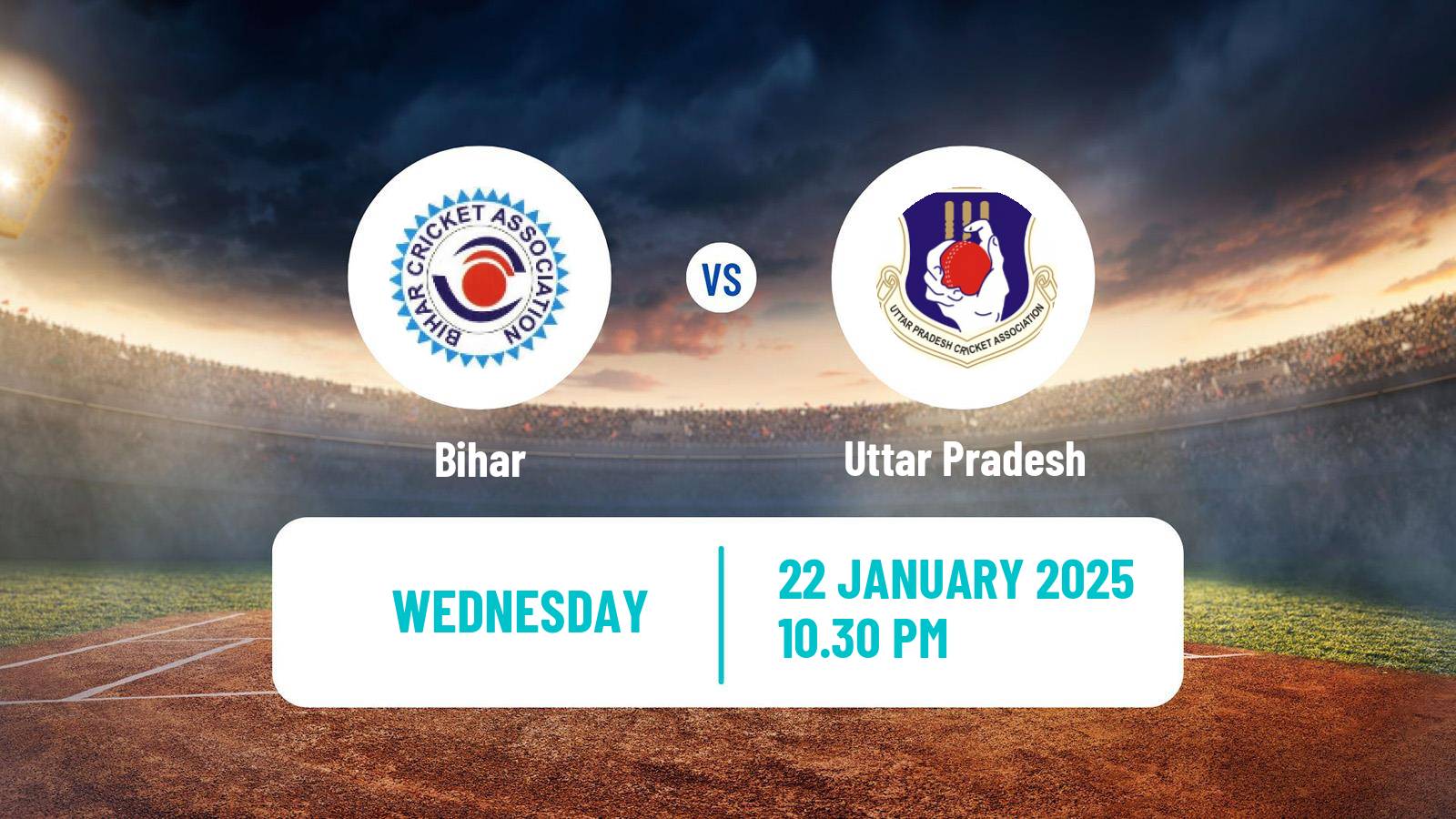 Cricket Ranji Trophy Bihar - Uttar Pradesh