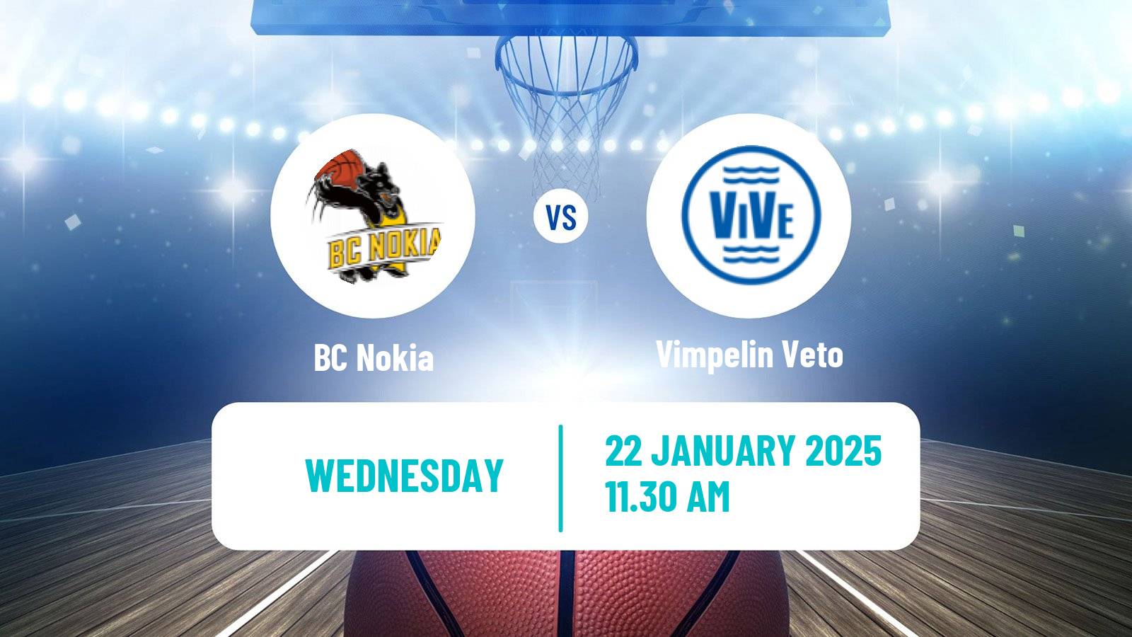 Basketball Finnish Korisliiga Women BC Nokia - Vimpelin Veto