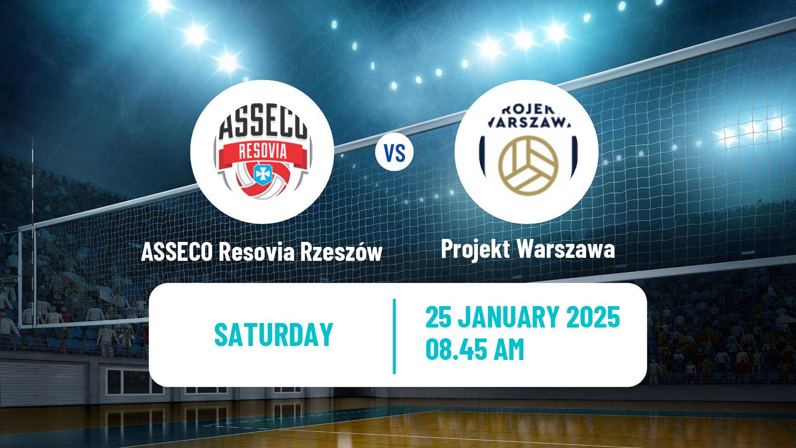 Volleyball Polish PlusLiga ASSECO Resovia Rzeszów - Projekt Warszawa