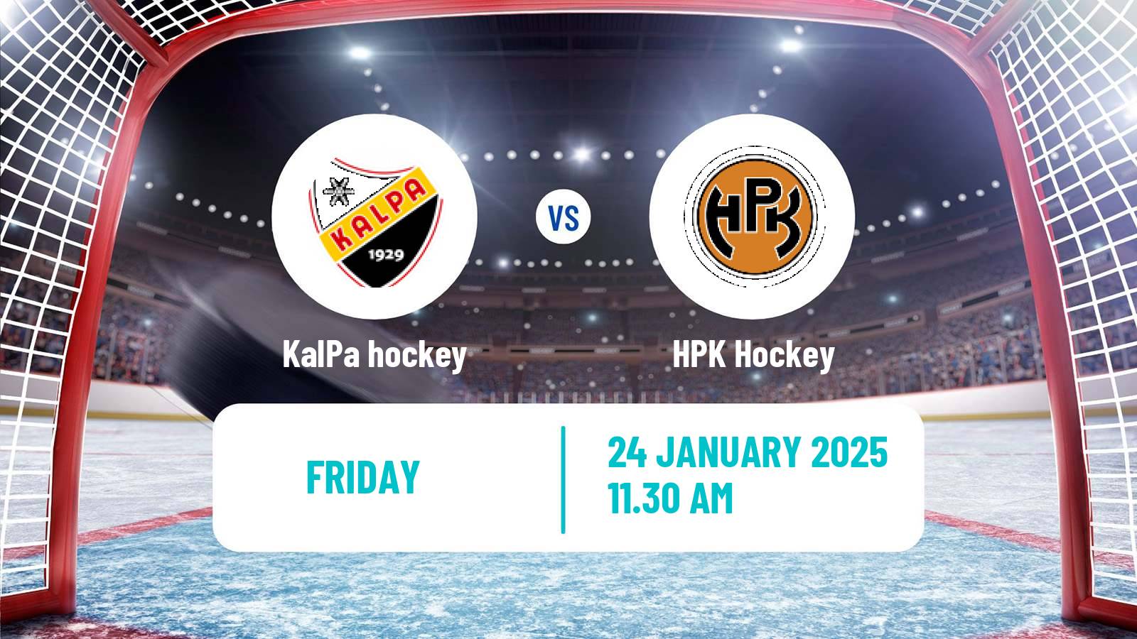 Hockey Finnish SM-liiga KalPa - HPK