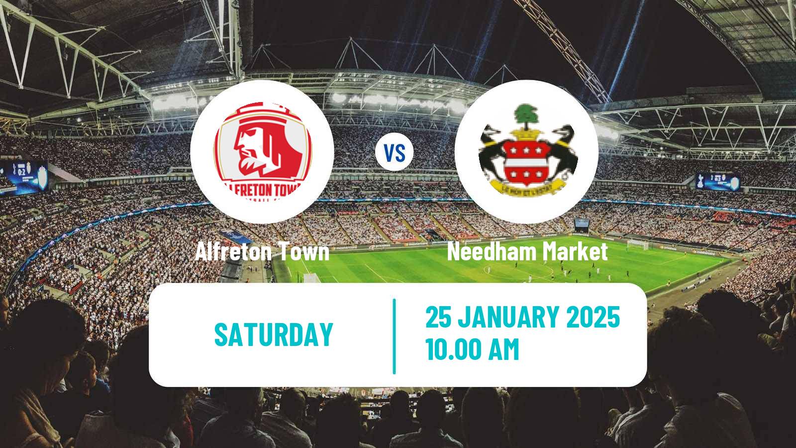 Soccer English National League North Alfreton Town - Needham Market