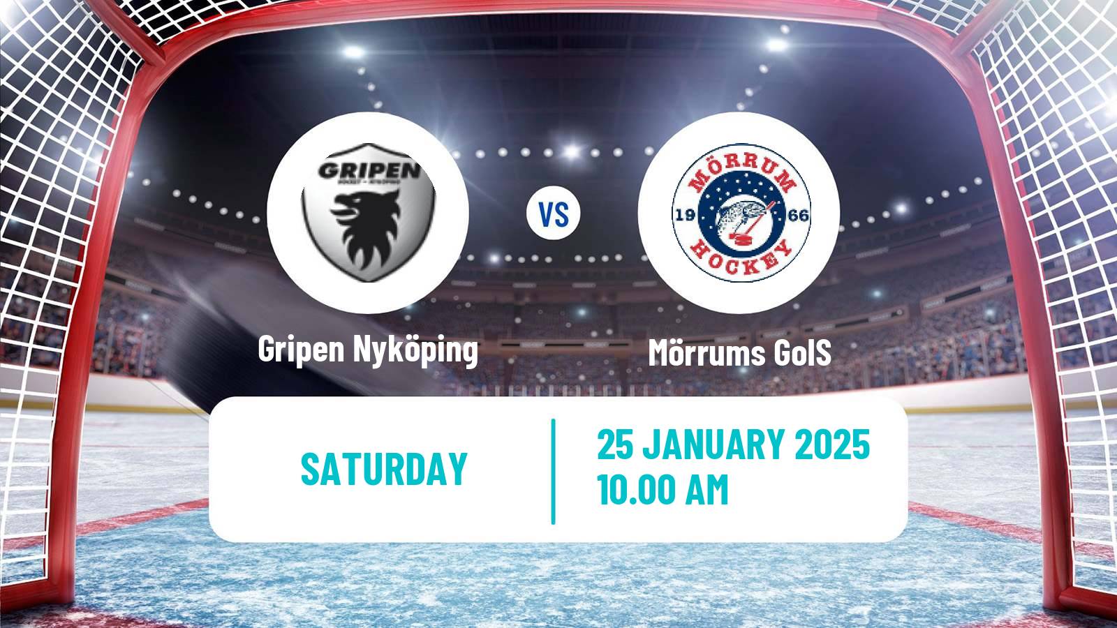 Hockey Swedish HockeyEttan Sodra Var Gripen Nyköping - Mörrums GoIS