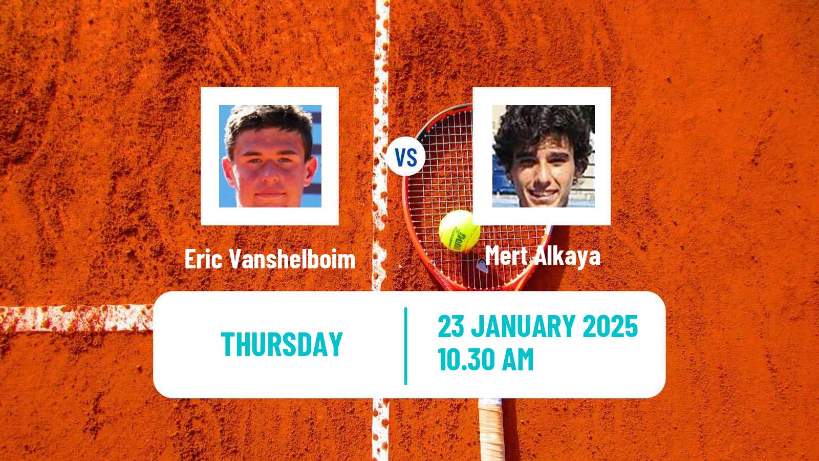 Tennis ITF M25 Doha Men Eric Vanshelboim - Mert Alkaya