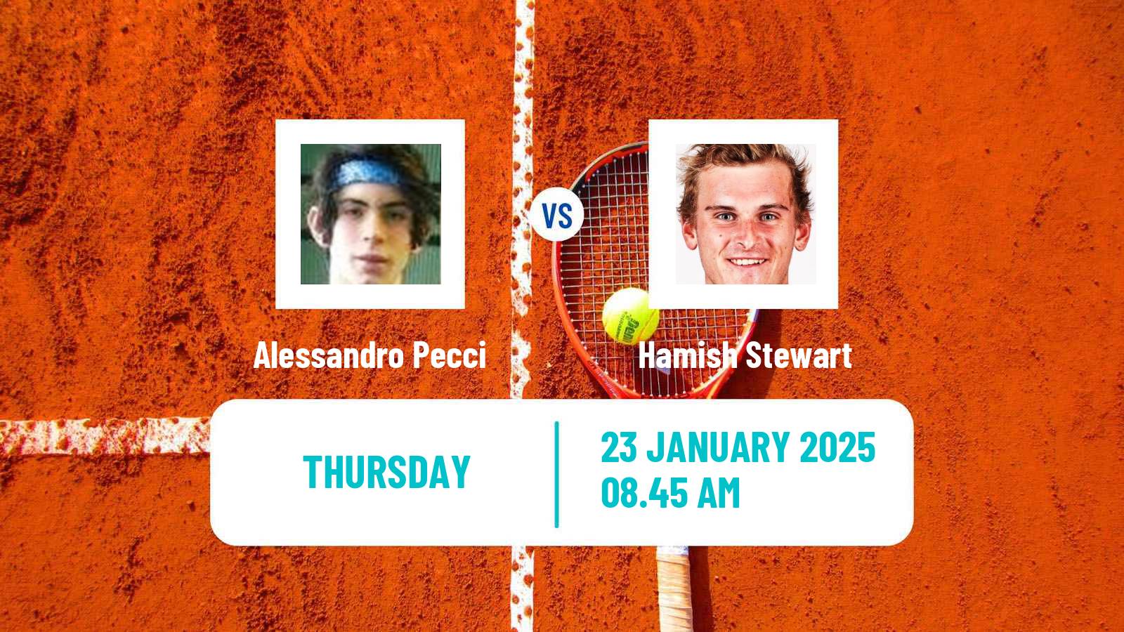 Tennis ITF M25 Sunderland Men Alessandro Pecci - Hamish Stewart