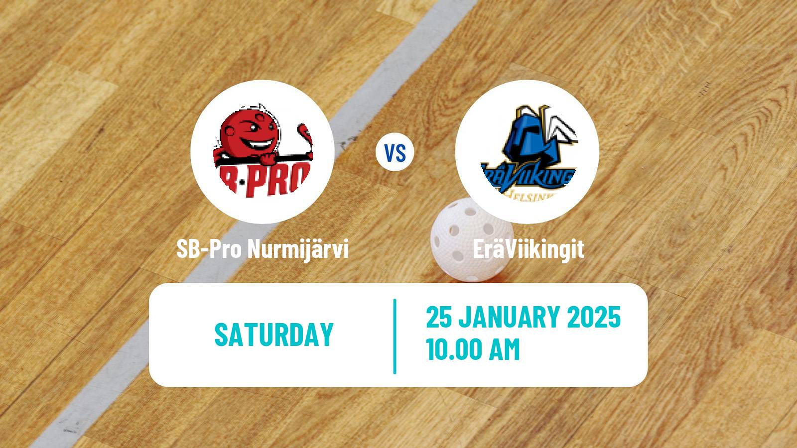 Floorball Finnish F-Liiga Women SB-Pro Nurmijärvi - EräViikingit