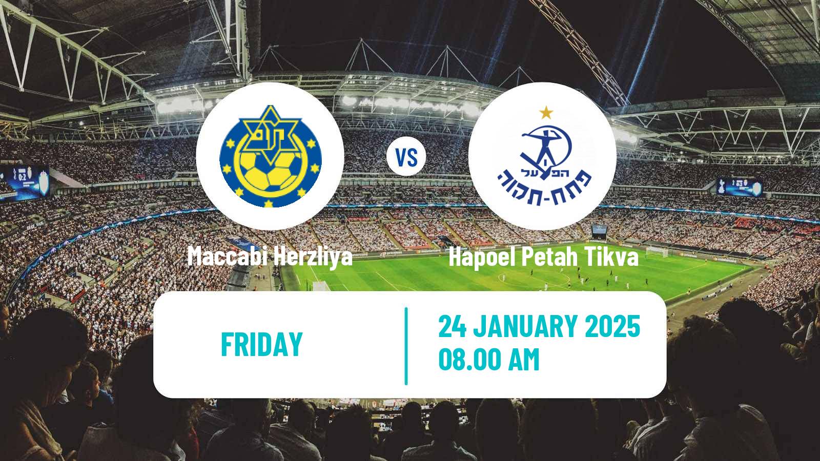 Soccer Israeli Liga Leumit Maccabi Herzliya - Hapoel Petah Tikva