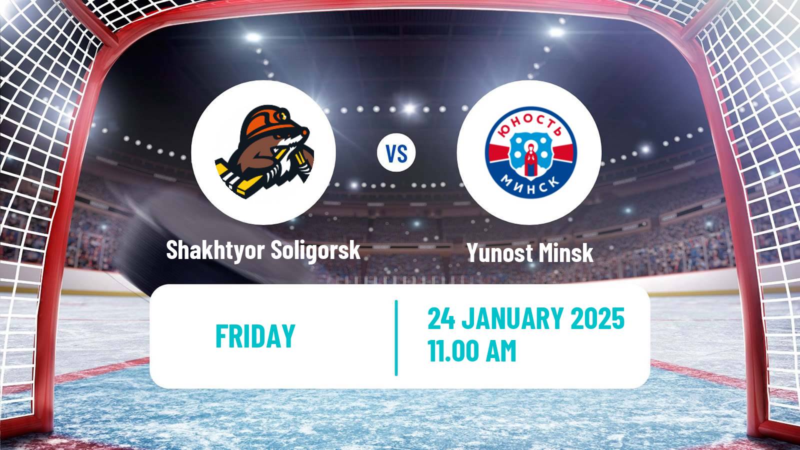 Hockey Belarusian Extraleague Shakhtyor Soligorsk - Yunost Minsk