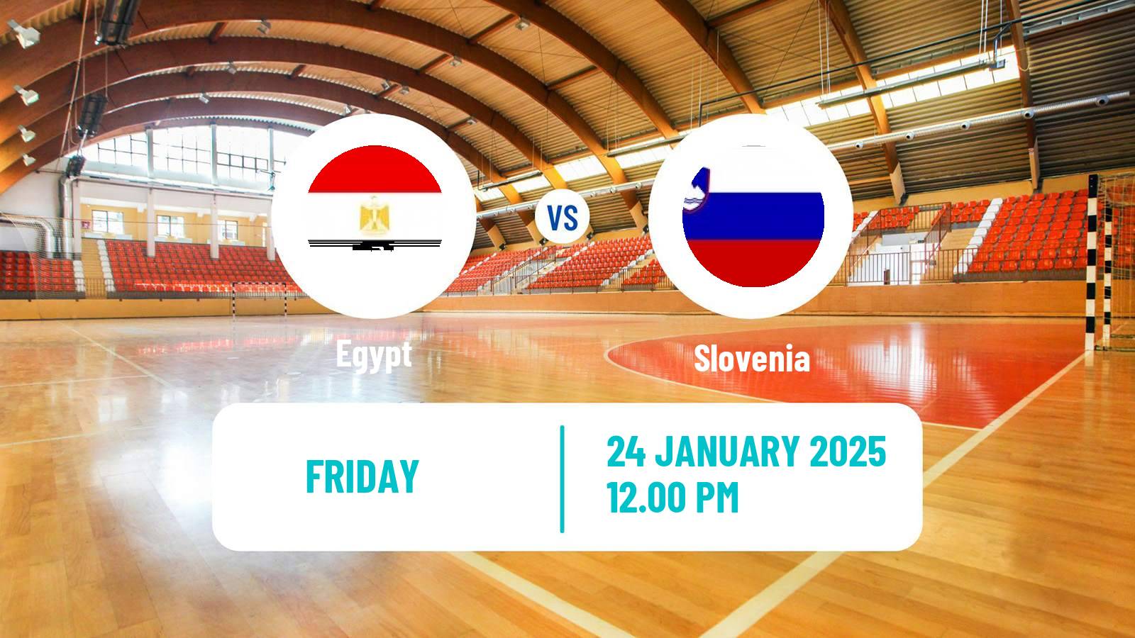 Handball Handball World Championship Egypt - Slovenia