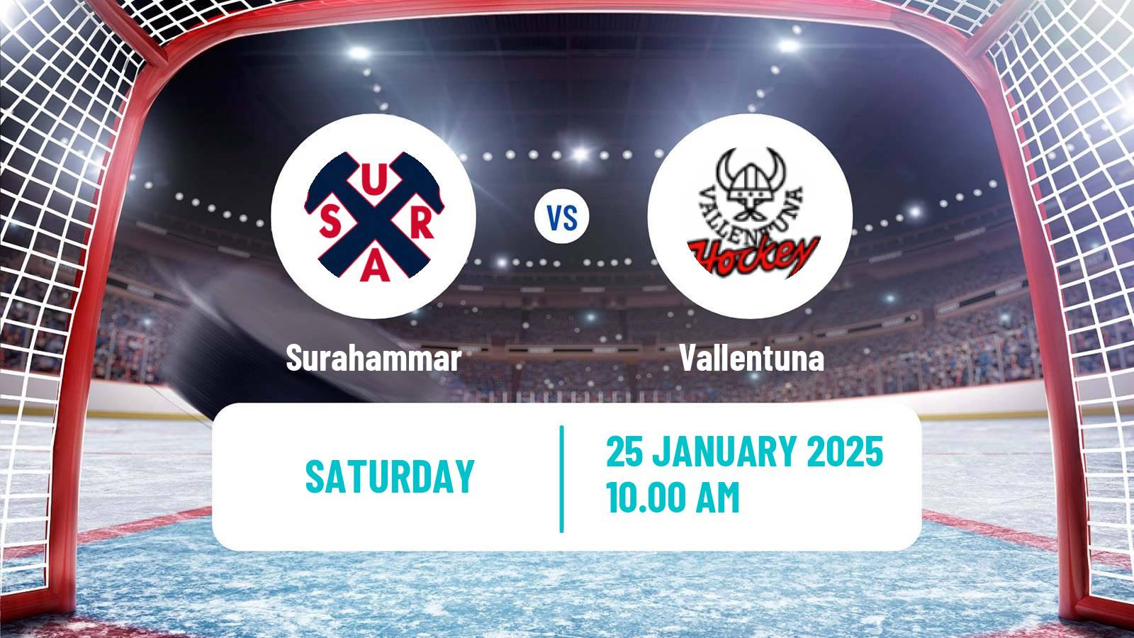 Hockey Swedish Hockey AllEttan Norra Surahammar - Vallentuna