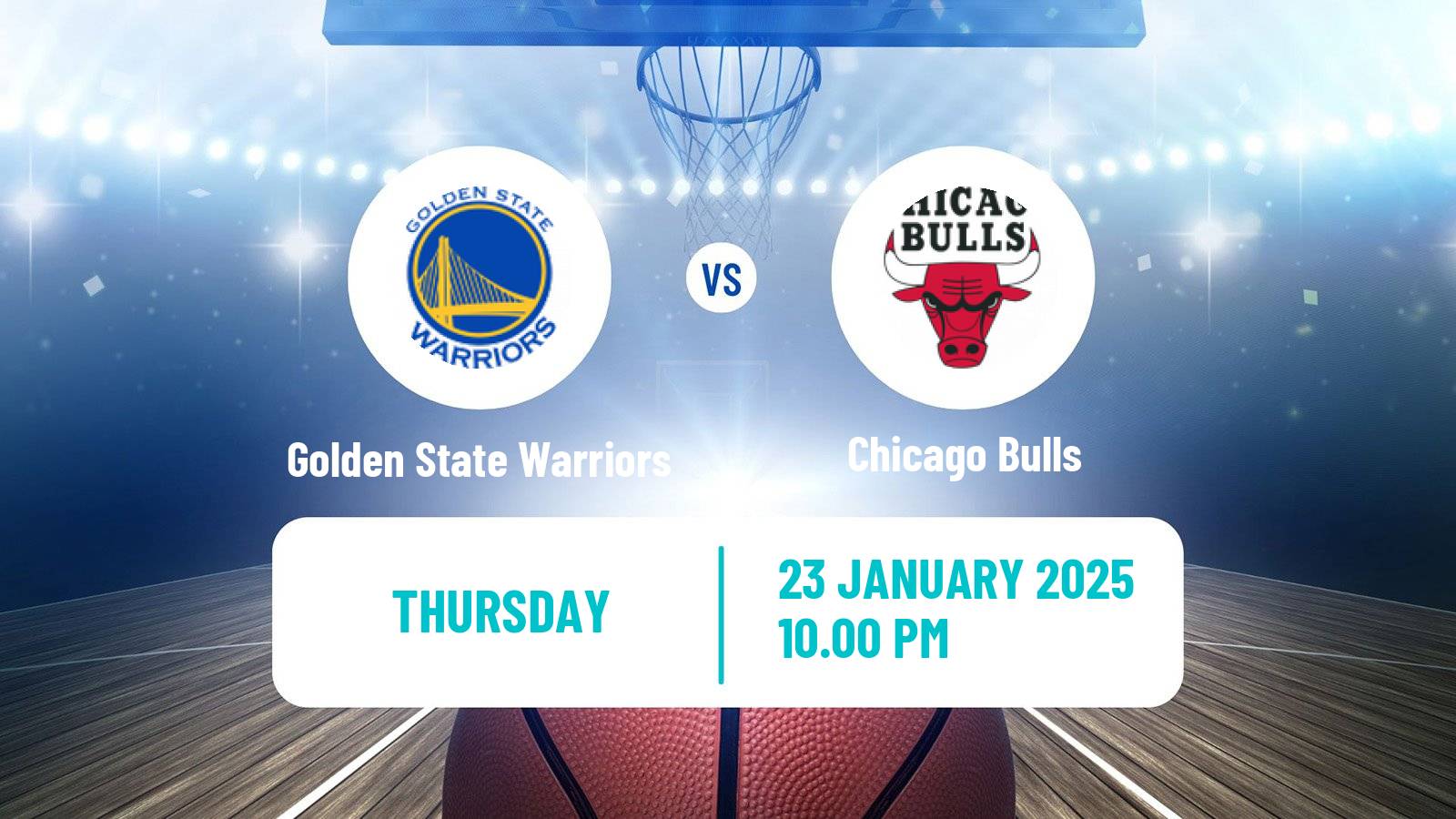 Basketball NBA Golden State Warriors - Chicago Bulls