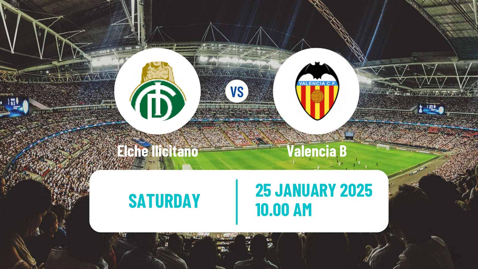 Soccer Spanish Segunda RFEF - Group 3 Elche Ilicitano - Valencia B