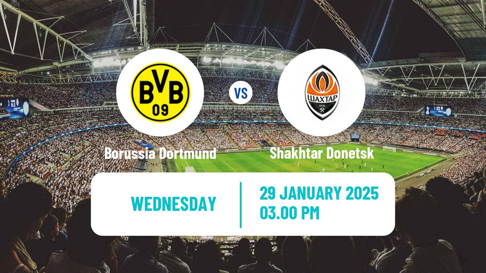 Soccer UEFA Champions League Borussia Dortmund - Shakhtar Donetsk