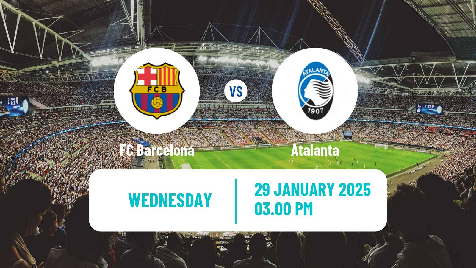 Soccer UEFA Champions League Barcelona - Atalanta