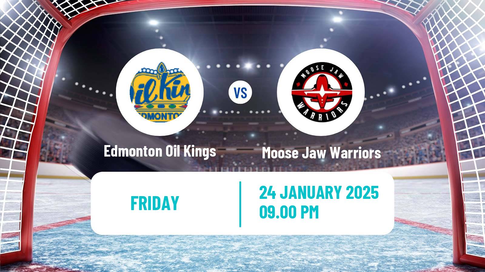 Hockey WHL Edmonton Oil Kings - Moose Jaw Warriors