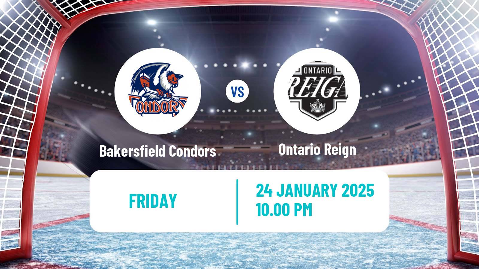 Hockey AHL Bakersfield Condors - Ontario Reign